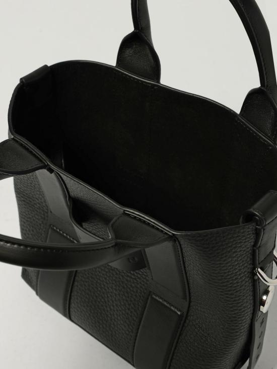 25FW 호간 토트백 KBW01OA0100UH9 B999 Black - HOGAN