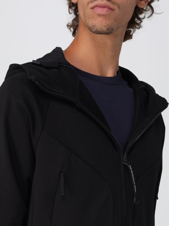 25FW 씨피 컴퍼니 긴팔 티셔츠 19CLSS012A006452W 999 Black - C.P. COMPANY