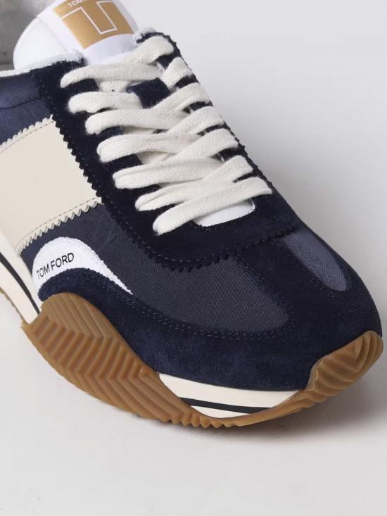 25FW 톰포드 스니커즈 J1292LCL134N 5L003 Blue - TOMFORD
