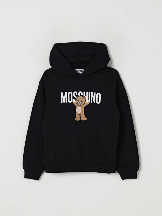 25FW [키즈] 모스키노 풀오버 HUF09FLCA40 60100 Black