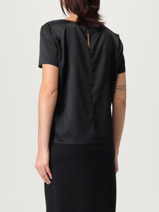 25FW 엠포리오 아르마니 반팔 티셔츠 8N2K152NXXZ 0999 Black - EMPORIO ARMANI