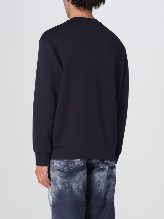 25FW 엠포리오 아르마니 긴팔 티셔츠 EM002906AF10013 MB369 Blue - EMPORIO ARMANI