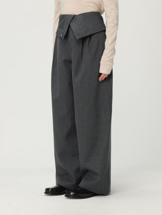 25FW JW앤더슨 스트레이트 팬츠 TR0414PG1821 972 Grey - JW ANDERSON