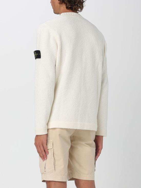 25FW 스톤 아일랜드 스웨터 5100056S00N2 V0093 Yellow Cream - STONE ISLAND