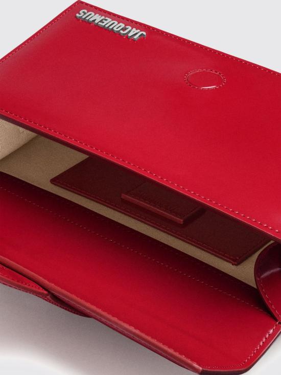 25FW 자크뮈스 라지 밤비노 크로스바디 플랩 백 BAW00007AC18A01 470 Red - JACQUEMUS