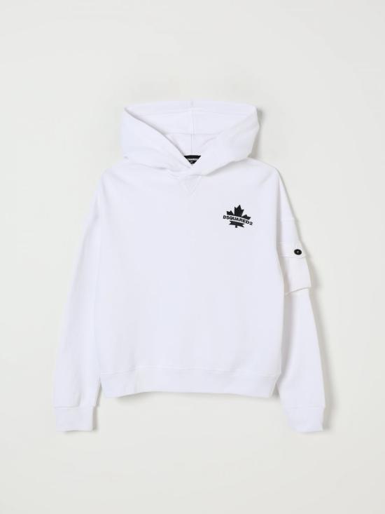 25FW [키즈] 디스퀘어드2 풀오버 DQ2735D0AC6 DQ100 White