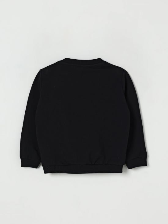 25FW [키즈] 모스키노 풀오버 MFF02KLDA16 60100 Black - MOSCHINO