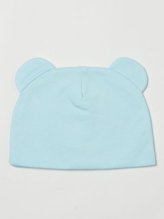 25FW [키즈] 모스키노 모자 MUX05HLCA40 40304 Gnawed Blue - MOSCHINO