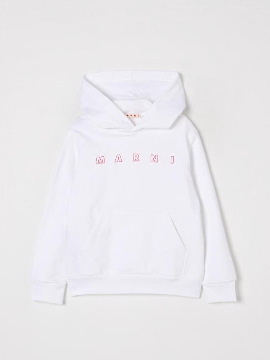 25FW [키즈] 마르니 풀오버 M01407M00V0 0M100 White