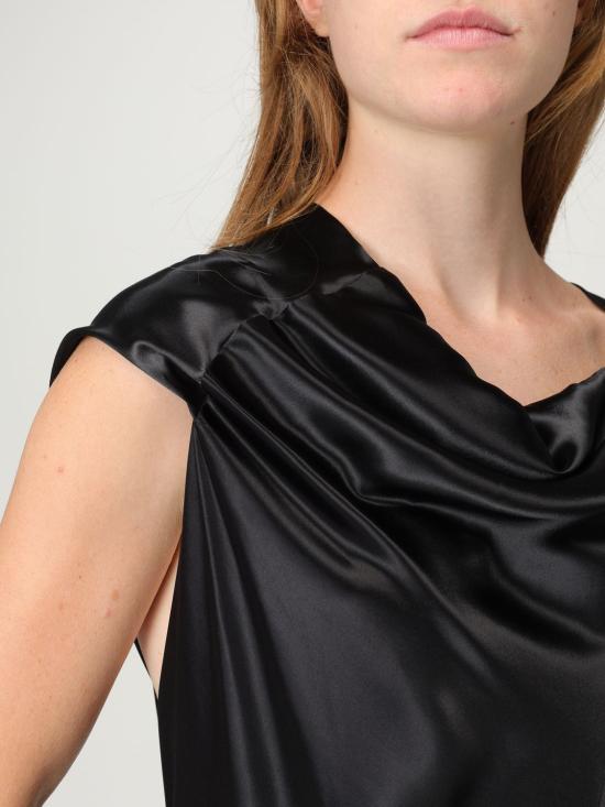 25FW 알베르타 페레티 롱 원피스 04016627 0555 Black - ALBERTA FERRETTI