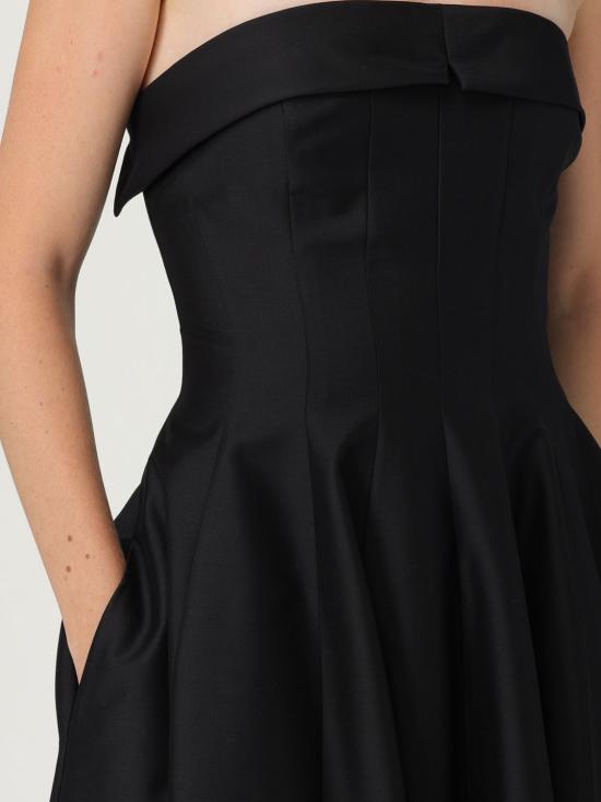 25FW 알베르타 페레티 롱 원피스 04226636 0555 Black - ALBERTA FERRETTI