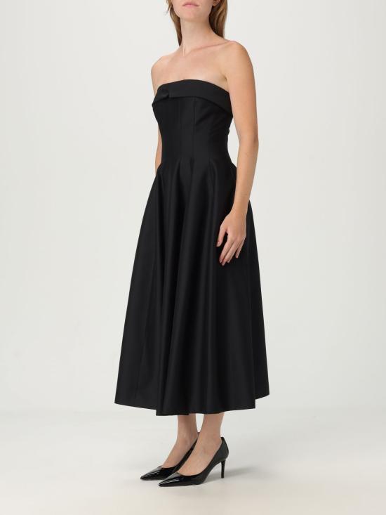 25FW 알베르타 페레티 롱 원피스 04226636 0555 Black - ALBERTA FERRETTI