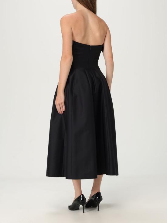 25FW 알베르타 페레티 롱 원피스 04226636 0555 Black - ALBERTA FERRETTI