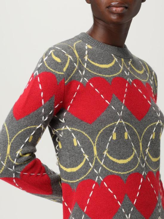 25FW 모스키노 숏 원피스 04865502 1506 Red - MOSCHINO