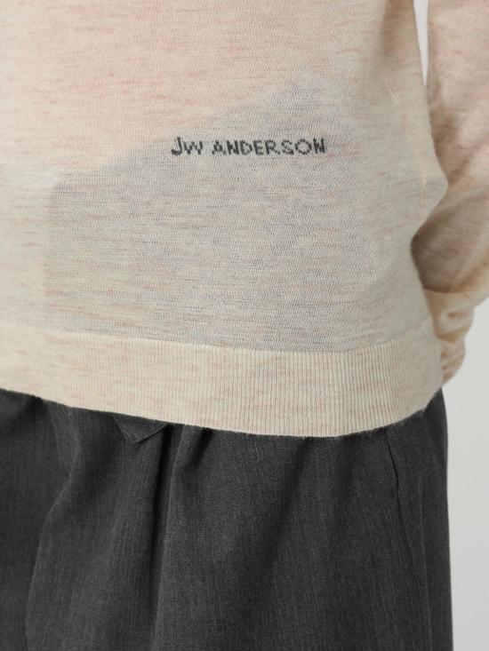 25FW JW앤더슨 터틀넥 KW1491YN0444 002 Black 1 - JW ANDERSON