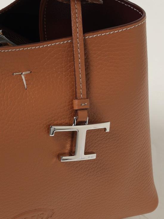 25FW 토즈 마이크로 토트백  XBWAPAEL000QRI 9P13 Brown - TODS