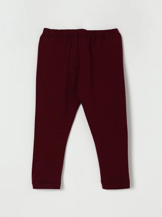 25FW [키즈] 지씨디에스 트레이닝/조거 팬츠 B2KW3023BA1 49 Burgundy - GCDS