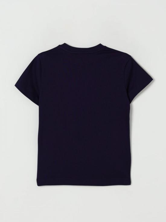 25FW [키즈] 모스키노 티셔츠 HPM058LAA34 40016 Navy - MOSCHINO