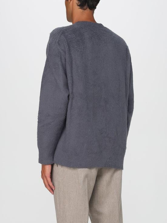 25FW 로베르토 콜리나 스웨터 253M45301 M4521 Grey - ROBERTO COLLINA