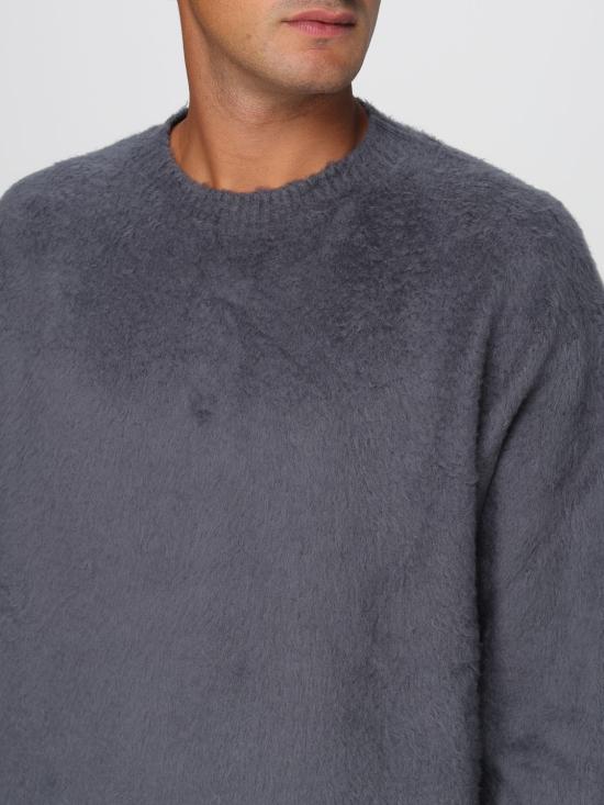 25FW 로베르토 콜리나 스웨터 253M45301 M4521 Grey - ROBERTO COLLINA