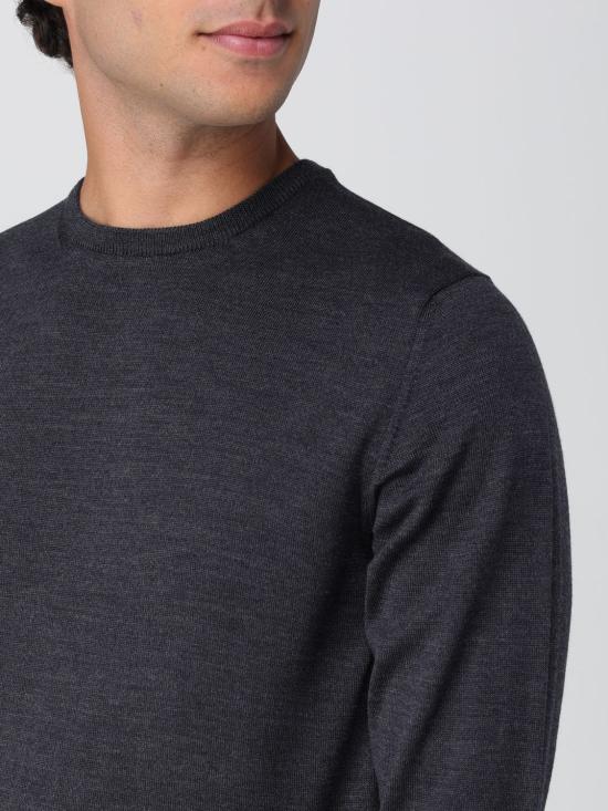 25FW 로베르토 콜리나 스웨터 253M01001 M0121 Grey - ROBERTO COLLINA