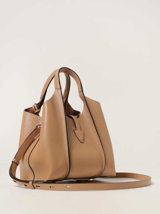 25FW 토즈 T 타임리스 미니 토트백 XBWTSBA9100XSO C811 Camel - TODS