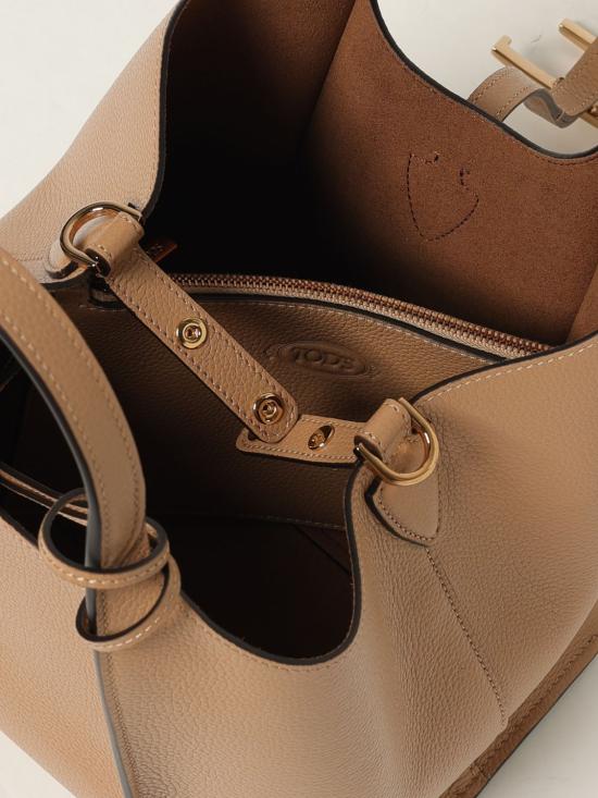 25FW 토즈 T 타임리스 미니 토트백 XBWTSBA9100XSO C811 Camel - TODS