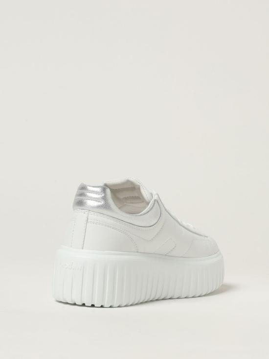 26SS 호간 H-스트라이프 스니커즈 HXW6450FC60KU0 0351 White - HOGAN