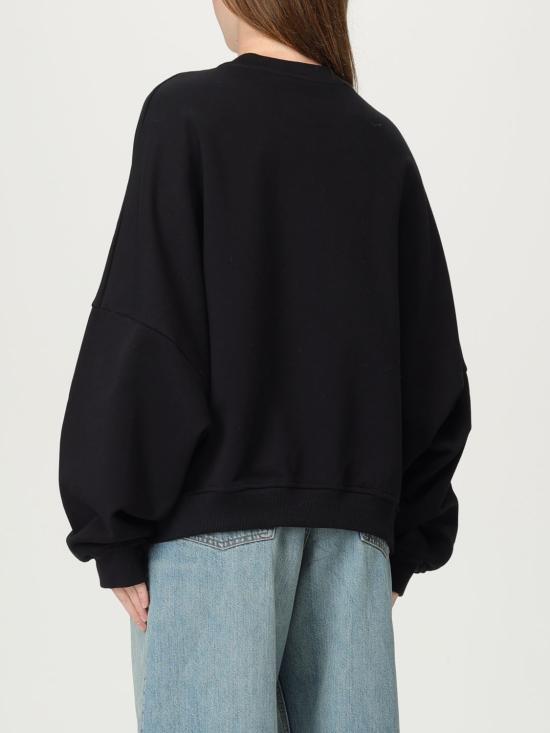 25FW 마르니 로고 크루넥 스웨트셔츠 FLJE0185P7USCX43 SLN99 Black - MARNI