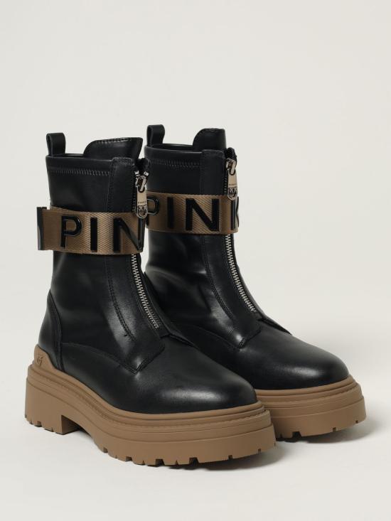 25FW 핑코 부츠 SD0219P061 Z99 Black - PINKO