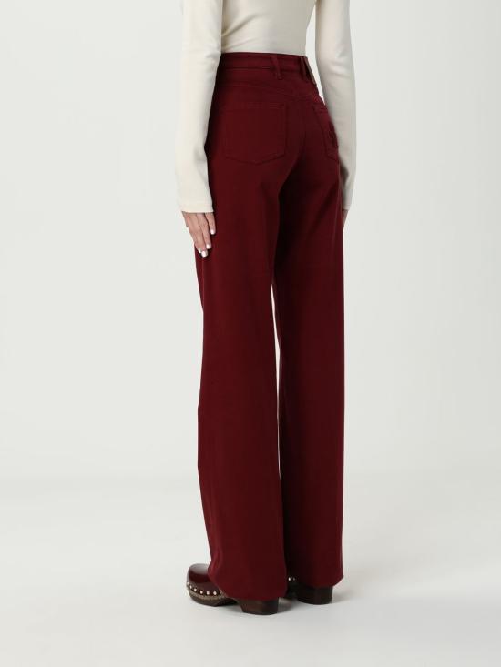 25FW 에트로 스트레이트 팬츠 WRNB0026AV689 F0130 Burgundy - ETRO