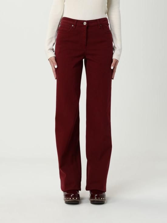25FW 에트로 스트레이트 팬츠 WRNB0026AV689 F0130 Burgundy