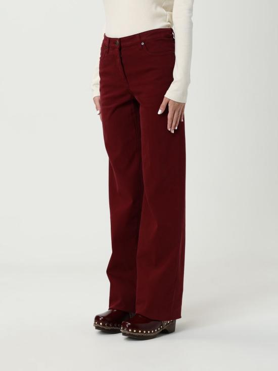 25FW 에트로 스트레이트 팬츠 WRNB0026AV689 F0130 Burgundy - ETRO