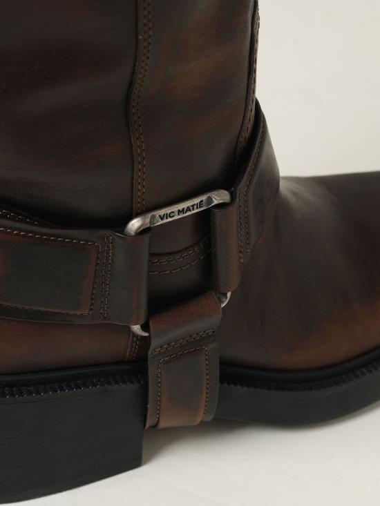 25FW 빅마티 부츠 1F2354DHF06F05 0310 Brown - VIC MATIE