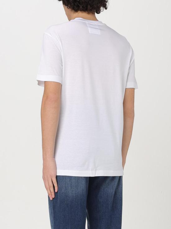 25FW 엠포리오 아르마니 반팔 티셔츠 8N1TE81JUVZ 0100 White - EMPORIO ARMANI
