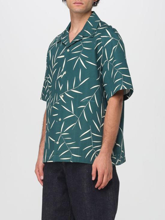 25FW 자크뮈스 반팔 셔츠 SHM00535AW00692 5CS Green - JACQUEMUS