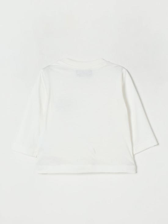 25FW [키즈] 모스키노 풀오버 MVO00RLAA10 10063 White - MOSCHINO