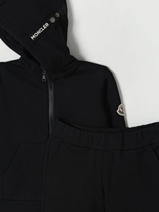25FW [키즈] 몽클레어 캐주얼 세트 8M00008899PS 999 Black - MONCLER