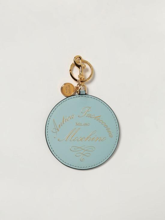 25FW 모스키노 키링 MD5404PP0NFA0 700 Gnawed Blue
