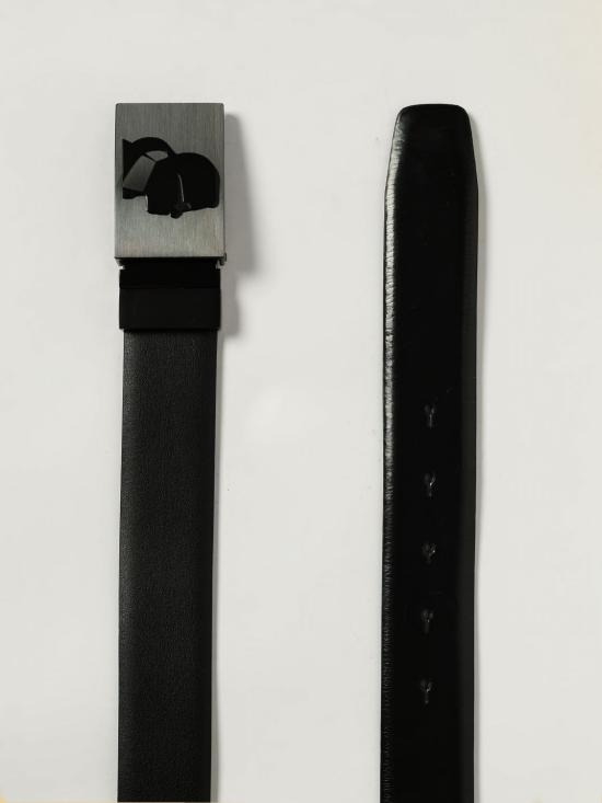 25FW 칼라거펠트 가죽 벨트 815300592436 900 Black - KARL LAGERFELD