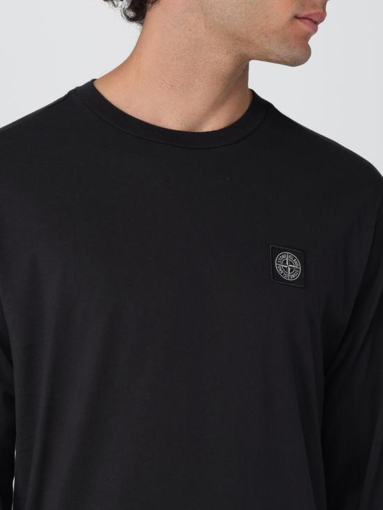 25FW 스톤 아일랜드 긴팔 티셔츠 2100028S0013 V0029 Black - STONE ISLAND