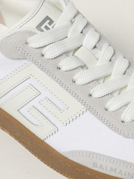 25FW 발망 뮬/슬리퍼 FN1VI735TCCN 0FA White - BALMAIN