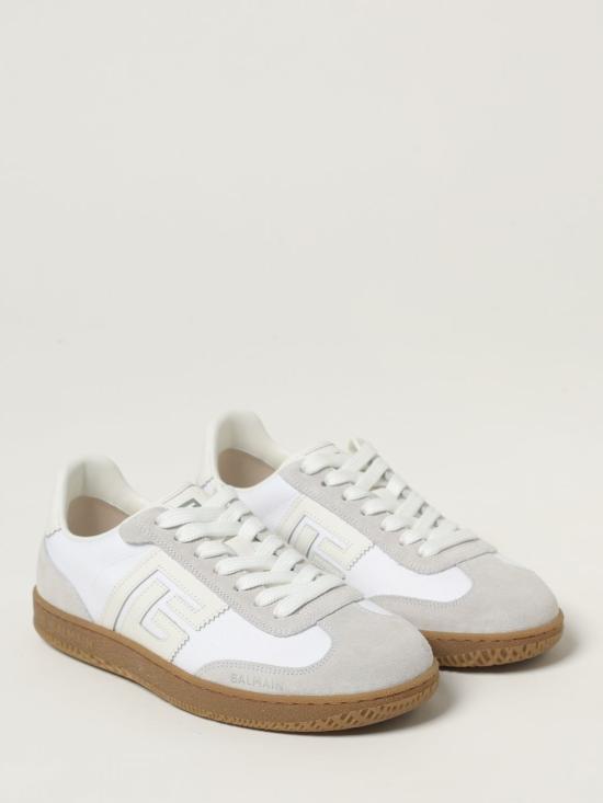 25FW 발망 뮬/슬리퍼 FN1VI735TCCN 0FA White - BALMAIN