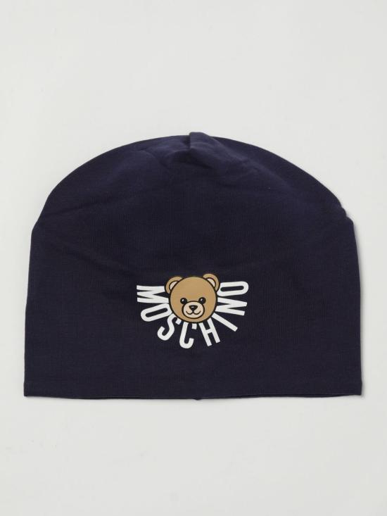 25FW [키즈] 모스키노 모자 HMX02MLDA17 40016 Blue