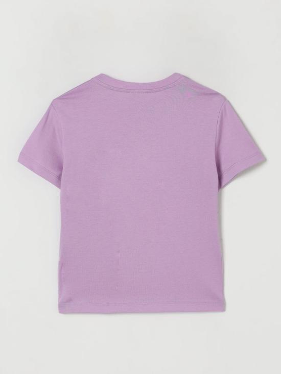 25FW [키즈] 돌체앤가바나 티셔츠 L5JTNKG7PHN F3904 Lilac - DOLCE & GABBANA