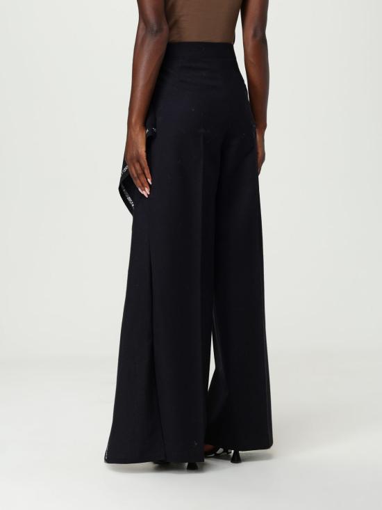 25FW 모스키노 팔라초 팬츠 03175438 3500 Black - MOSCHINO