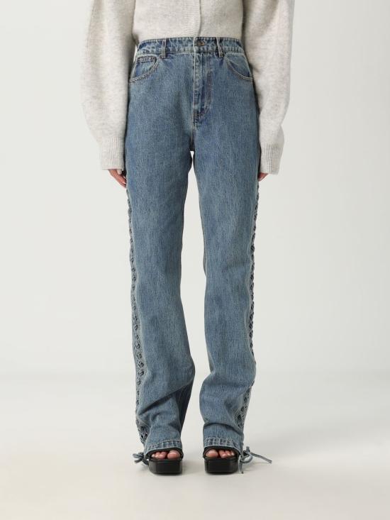 25FW 로테이트 데님 팬츠 114595 3054 Black