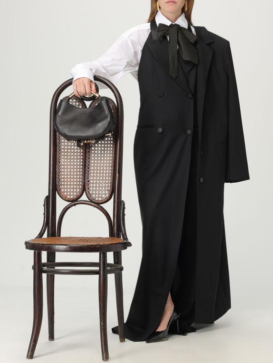 25FW 모스키노 코트 06078218 0555 Black - MOSCHINO