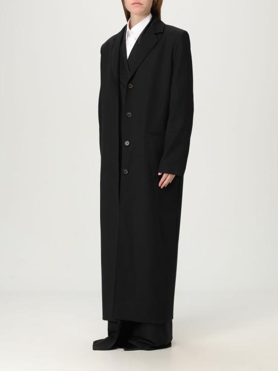 25FW 모스키노 코트 06078218 0555 Black - MOSCHINO