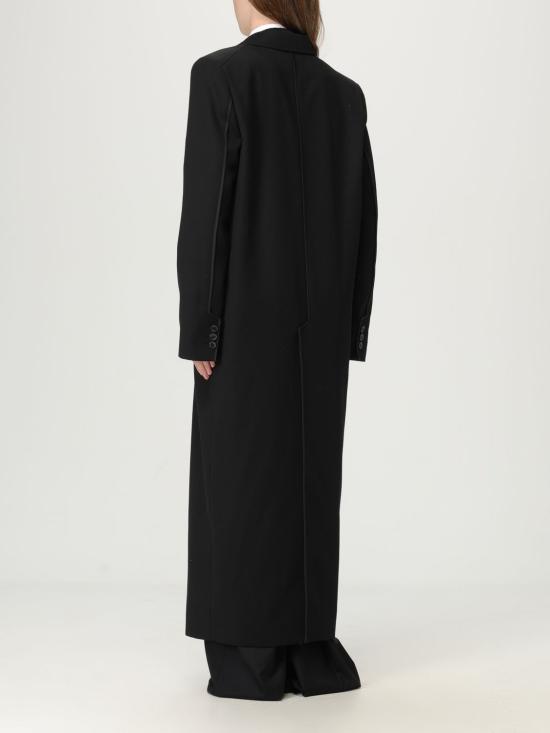 25FW 모스키노 코트 06078218 0555 Black - MOSCHINO